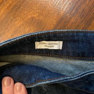 Loft size 10: Curvy high rise straight